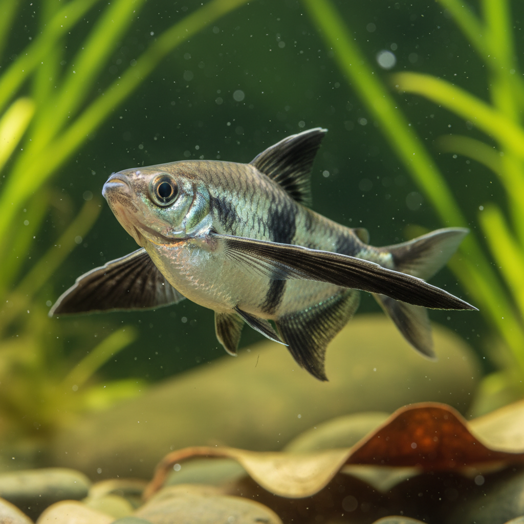 Black-winged Hatchetfish: Carnegiella marthae