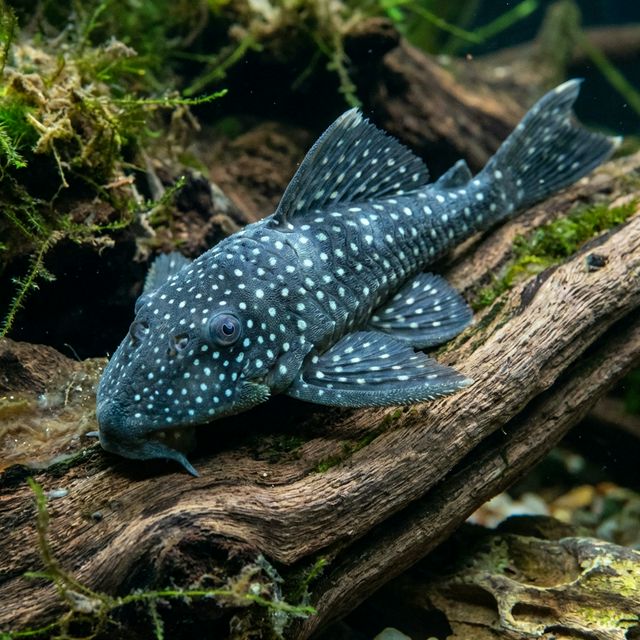 Blue Phantom Plec: Hemiancistrus sp. L128