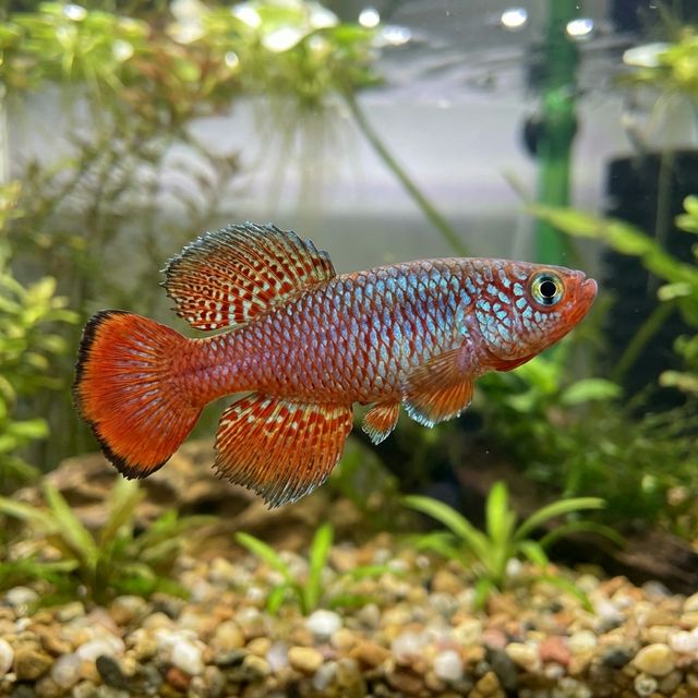 Bluefin Notho: Nothobranchius rachovii