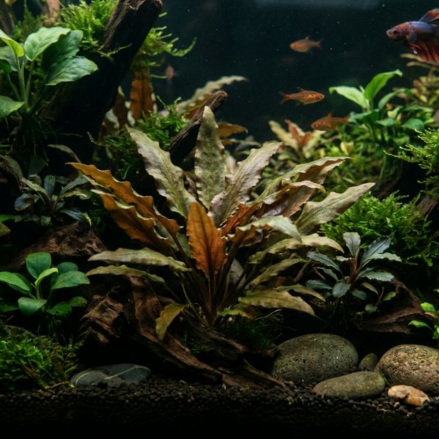 Cryptocoryne wendtii "brown": Brown Wendt's Water Trumpet