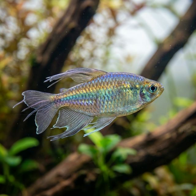 The Congo Tetra: Phenacogrammus interruptus