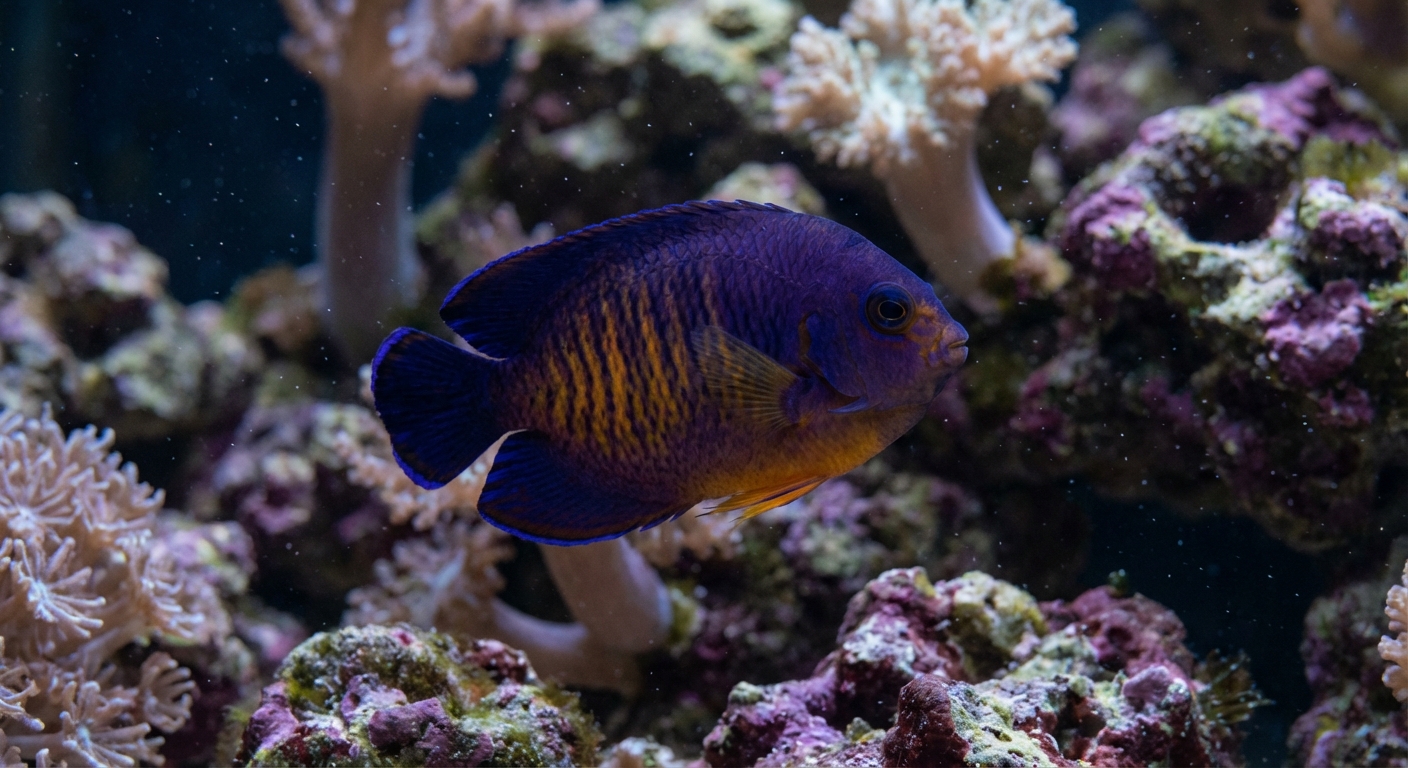 Coral Beauty Angelfish: Centropyge bispinosa