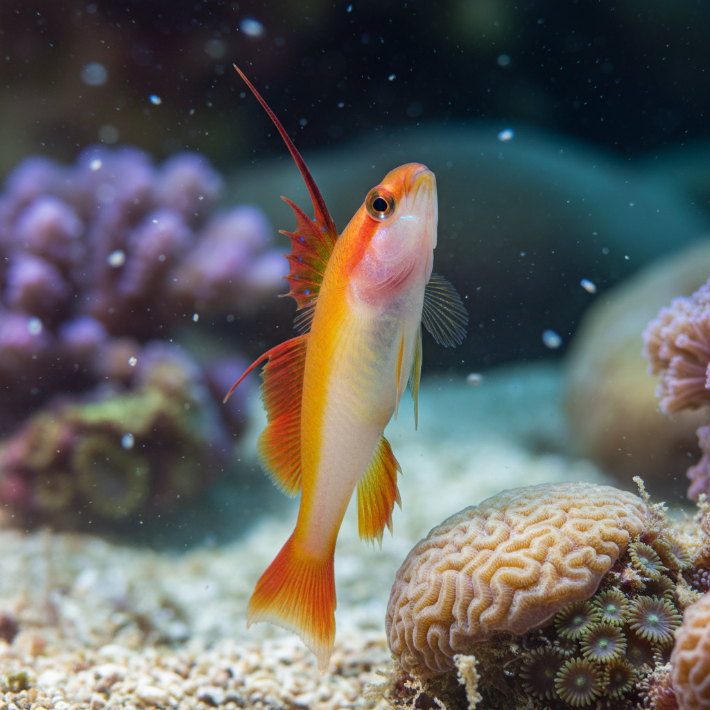 Firefish Goby: Nemateleotris magnifica