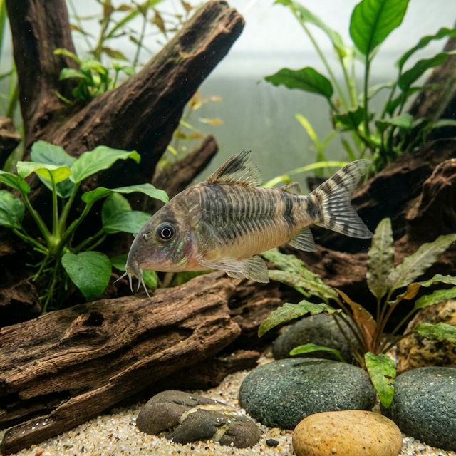 Flagtail Cory: Brochis robineae