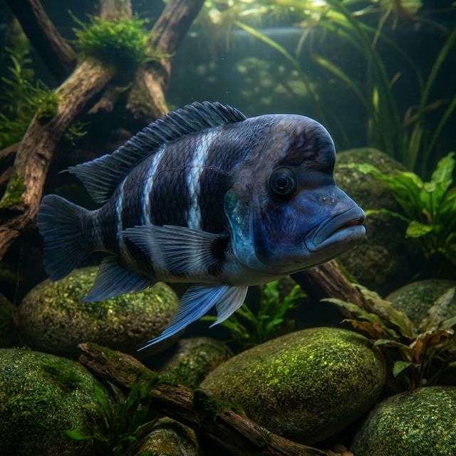 The Frontosa Cichlid: Cyphotilapia frontosa