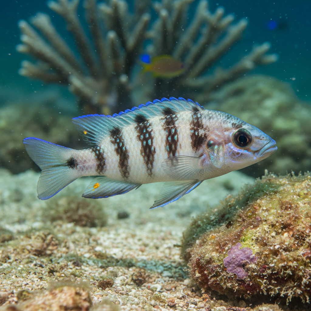 Fusco Hap: Nimbochromis fuscotaeniatus