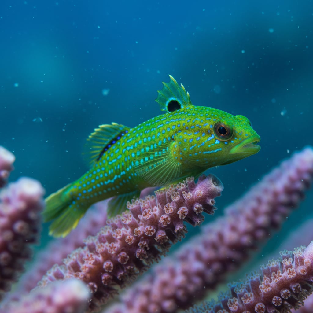 Reef tank with coral (host anemone compatibility)