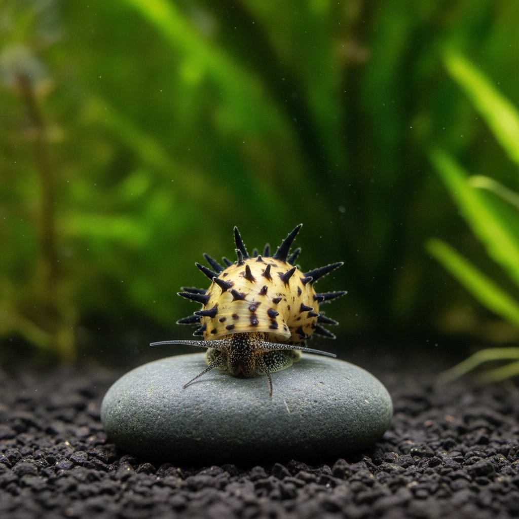 Horned Nerite Snail: Clithon corona