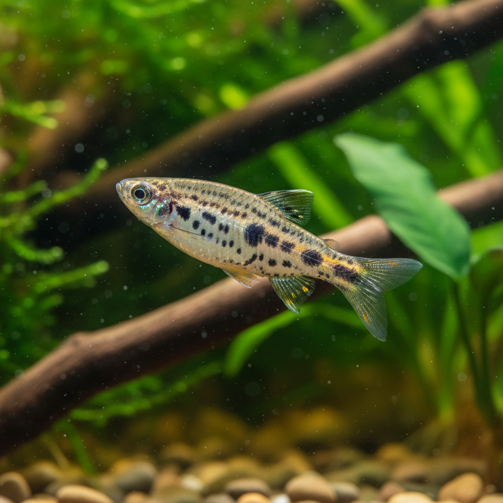 Leopard Danio: Danio rerio var. frankei