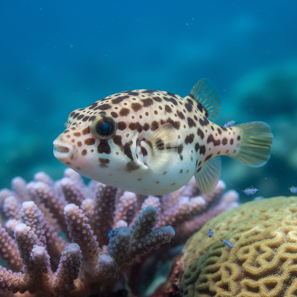 Leopard Toby: Canthigaster leopardus