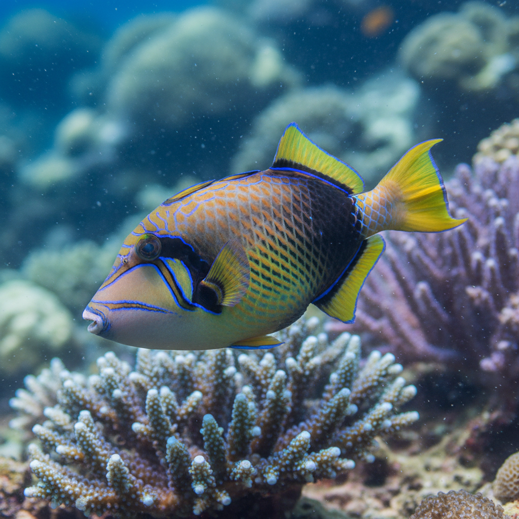 Mauritius Triggerfish