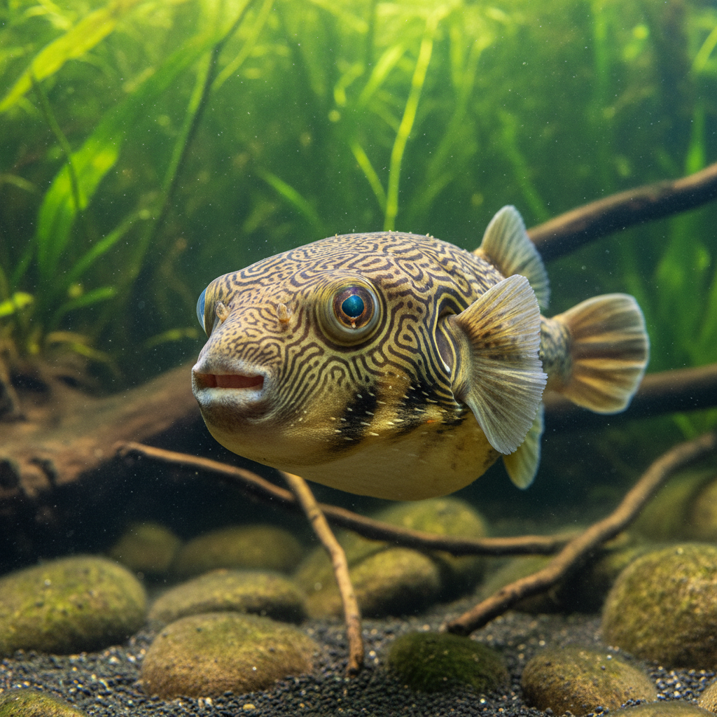 The Mbu Puffer: Tetraodon mbu