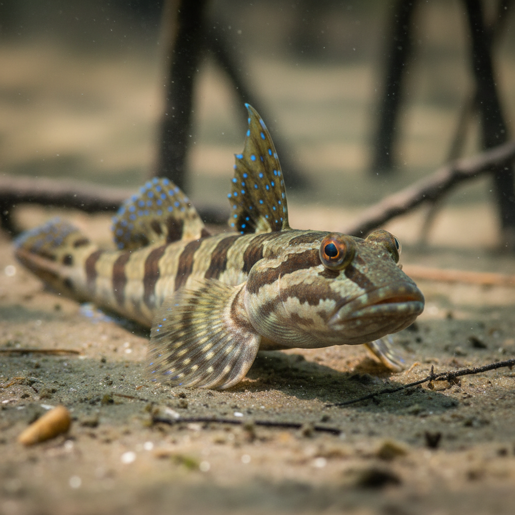 Mudskipper: Periophthalmus barbarus