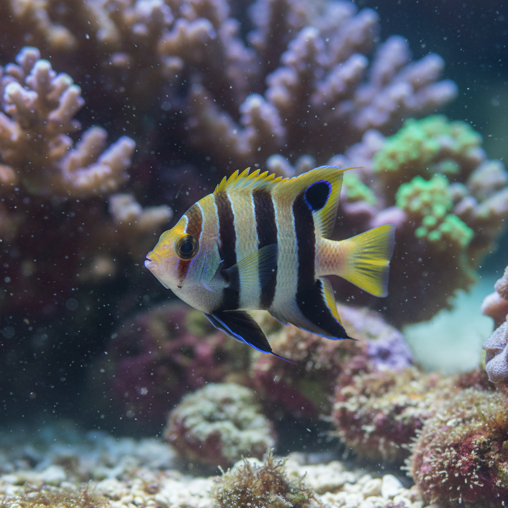 Multibarred Angelfish