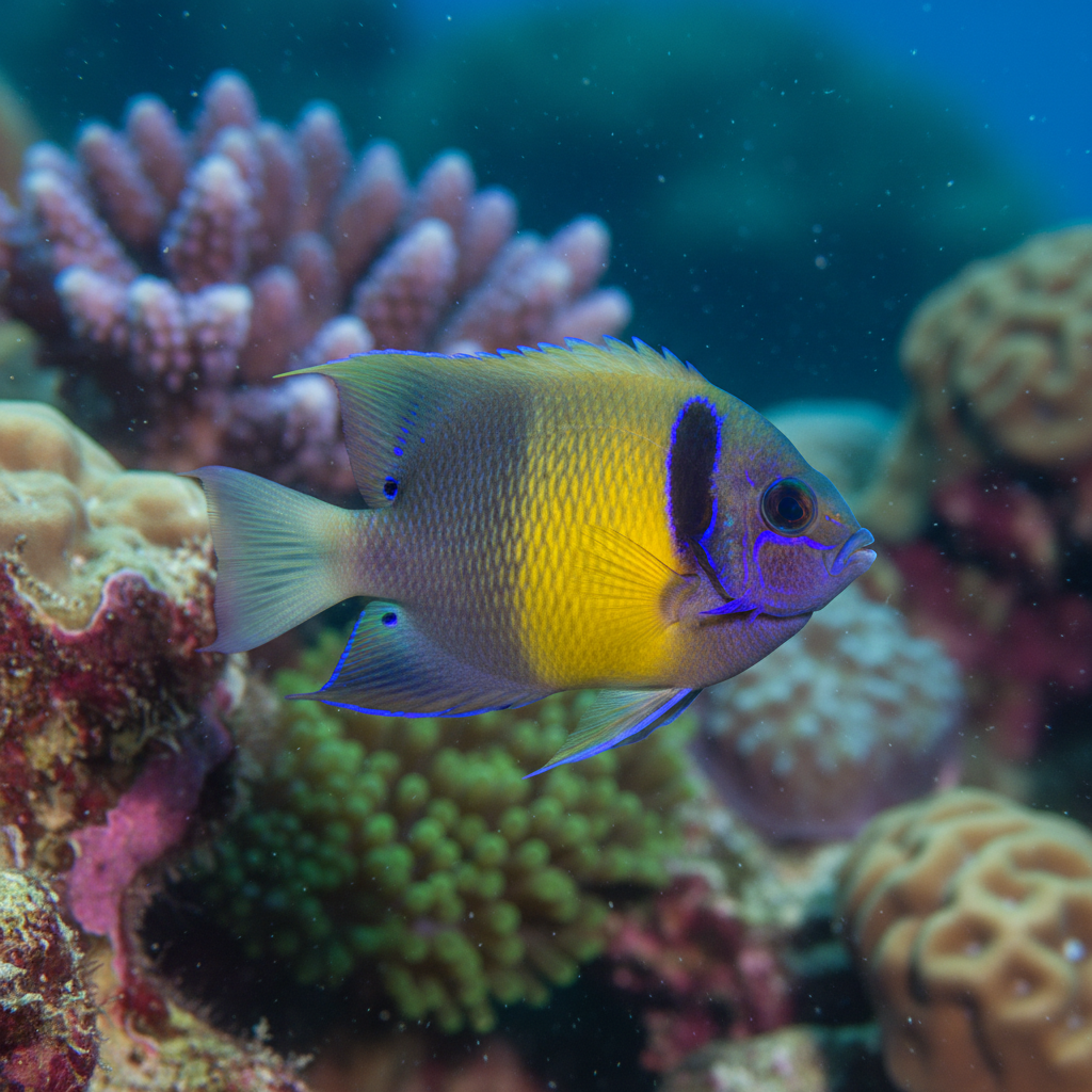 Multicolour Angelfish