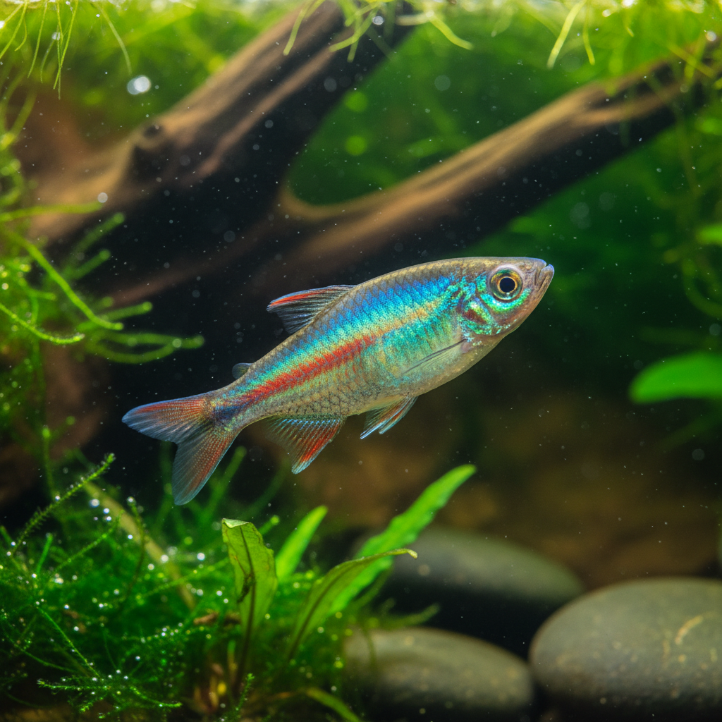Neon Rainbowfish: Melanotaenia praecox