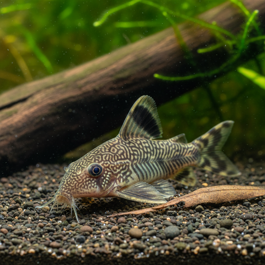 Network Cory: Corydoras reticulatus