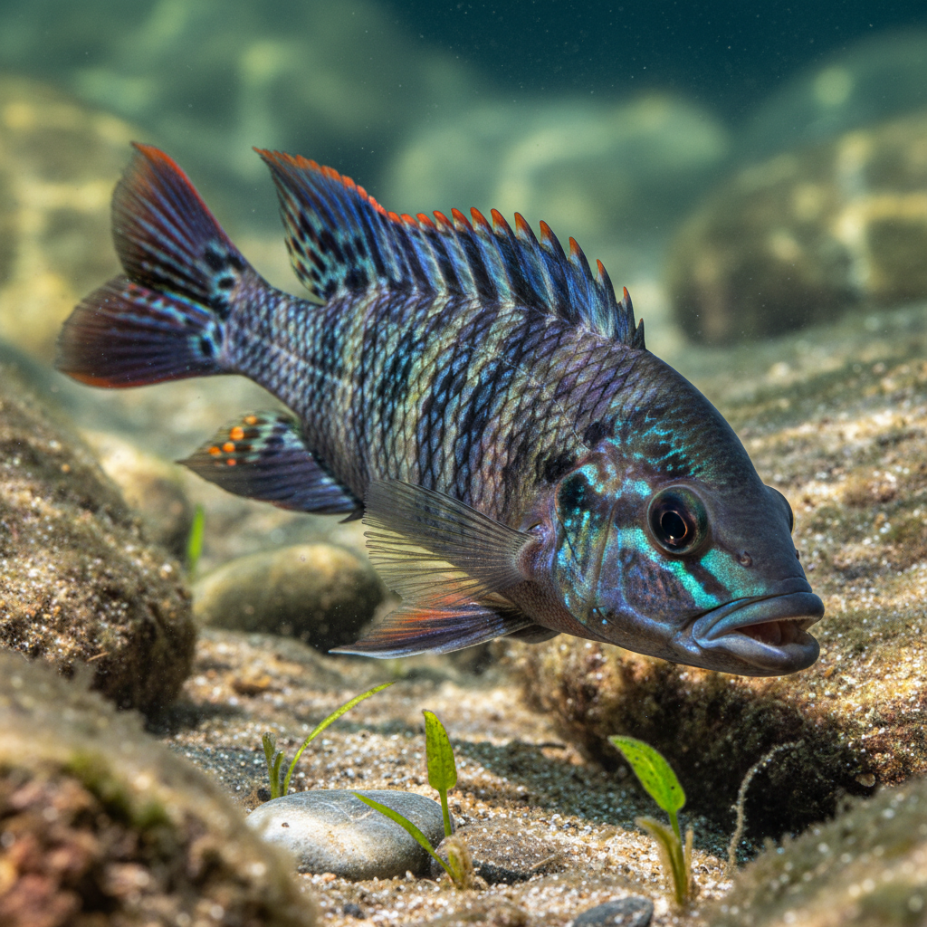 Nichols' Mouthbrooder: Pseudocrenilabrus nicholsi