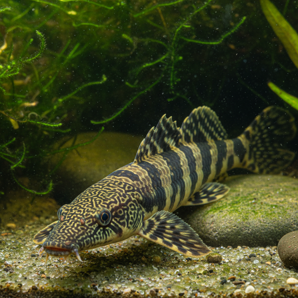 Ornate Bichir: Polypterus ornatipinnis