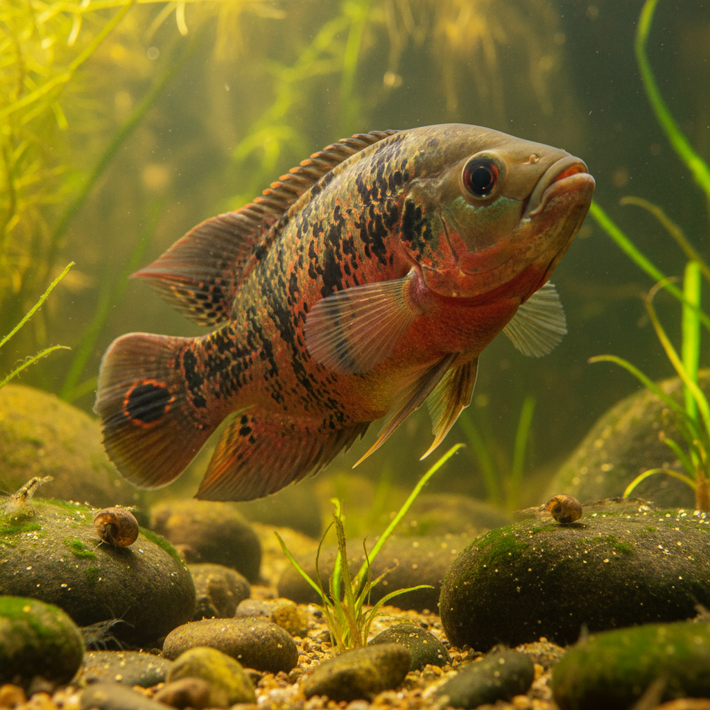 The Oscar: Astronotus ocellatus