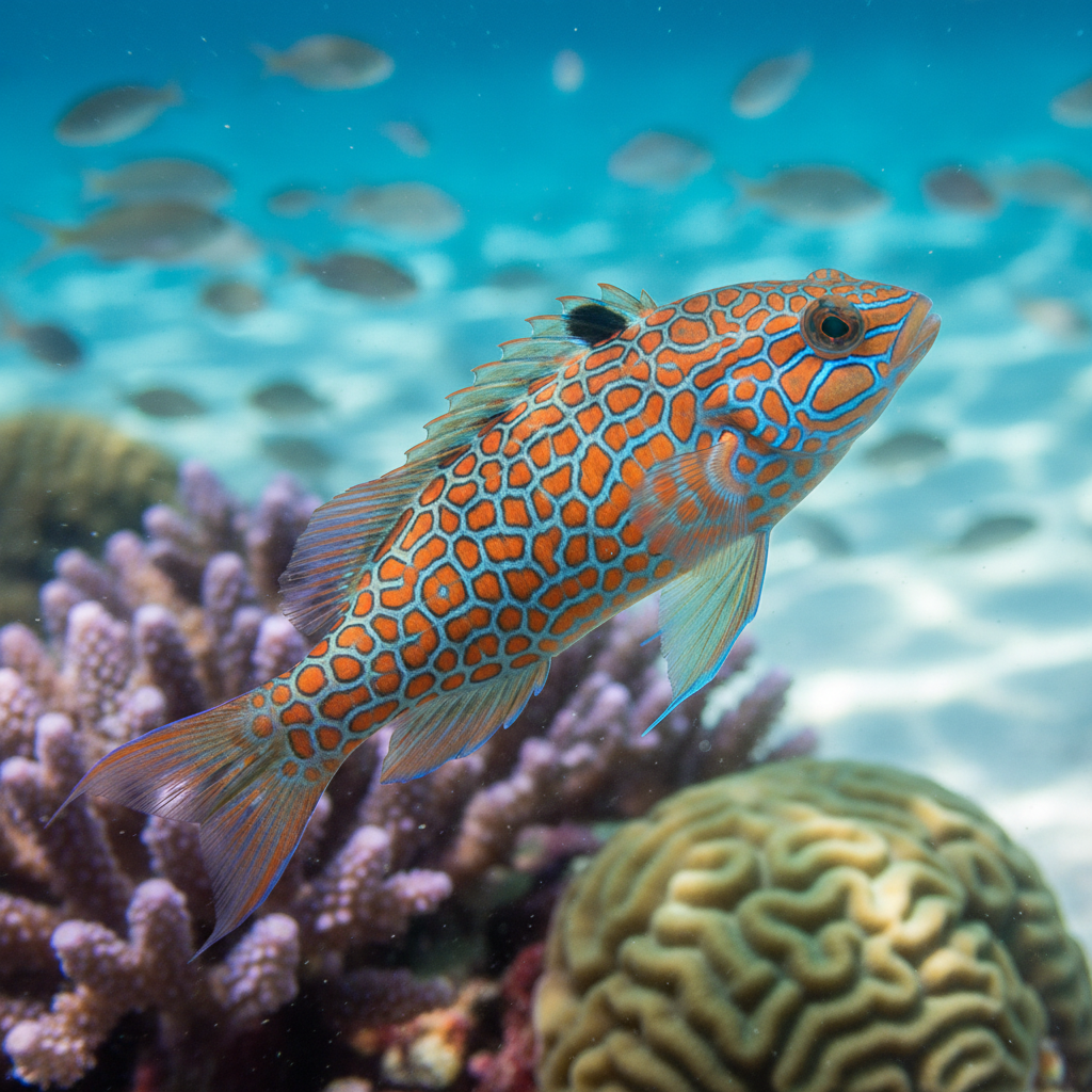 Potter's Leopard Wrasse