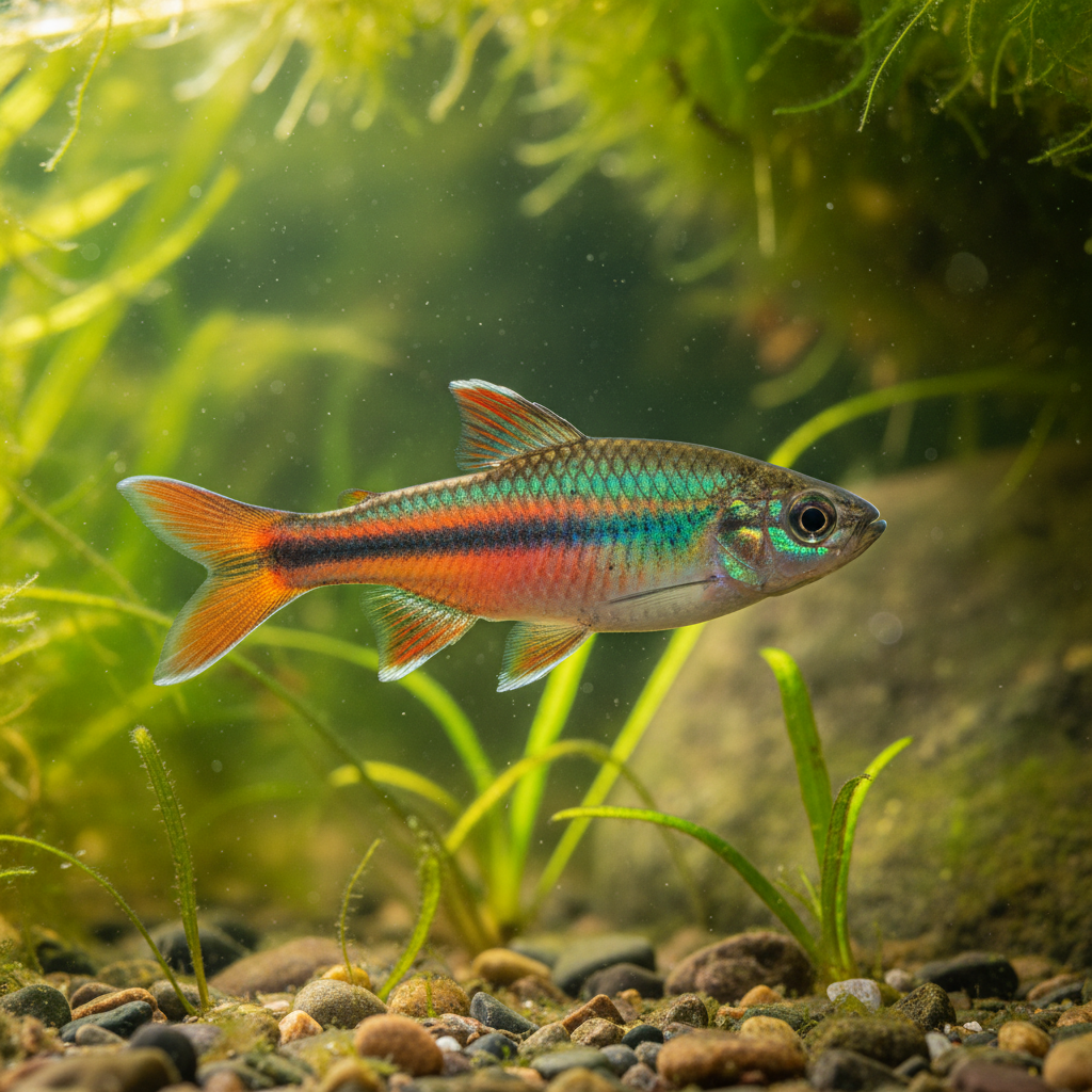 Rainbow Shiner: Notropis chrosomus