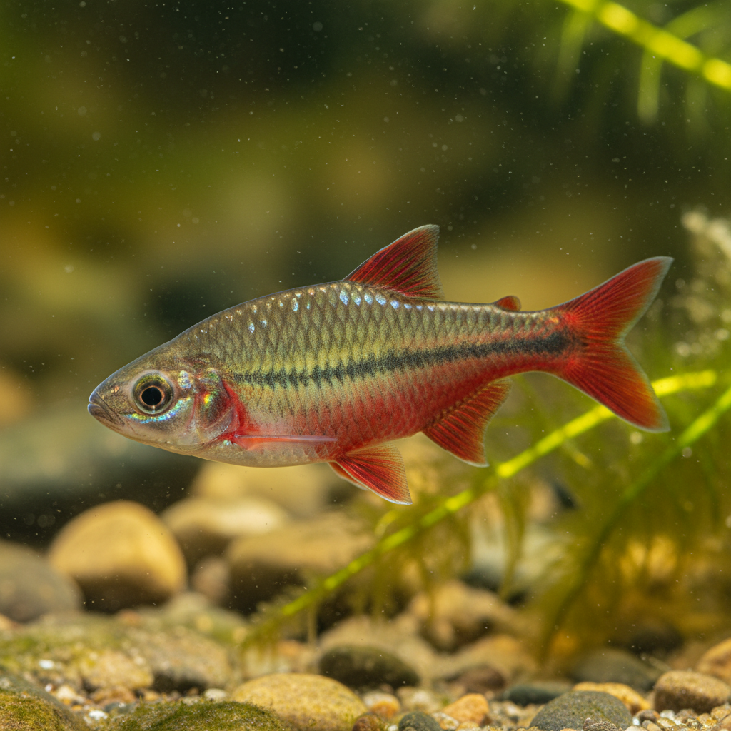 Red Shiner: Cyprinella lutrensis