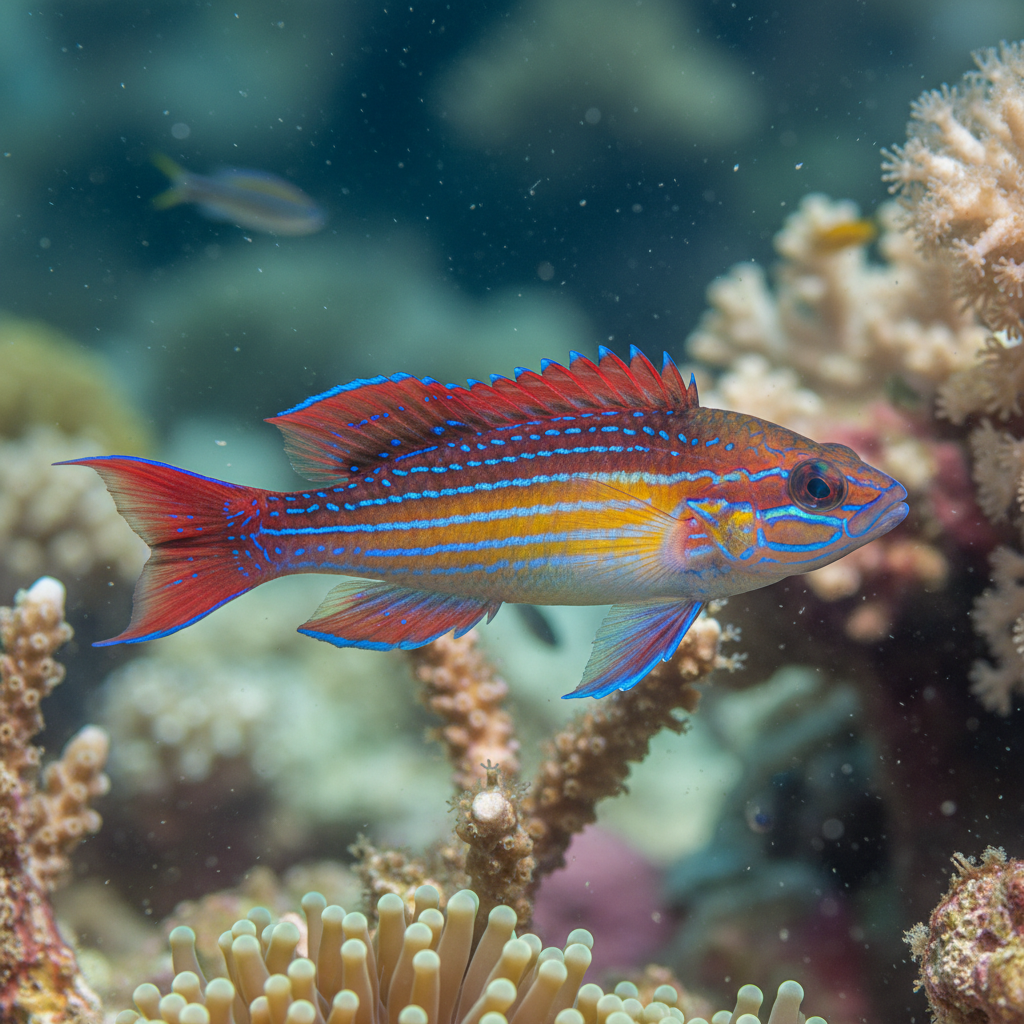 Redfin Fairy Wrasse