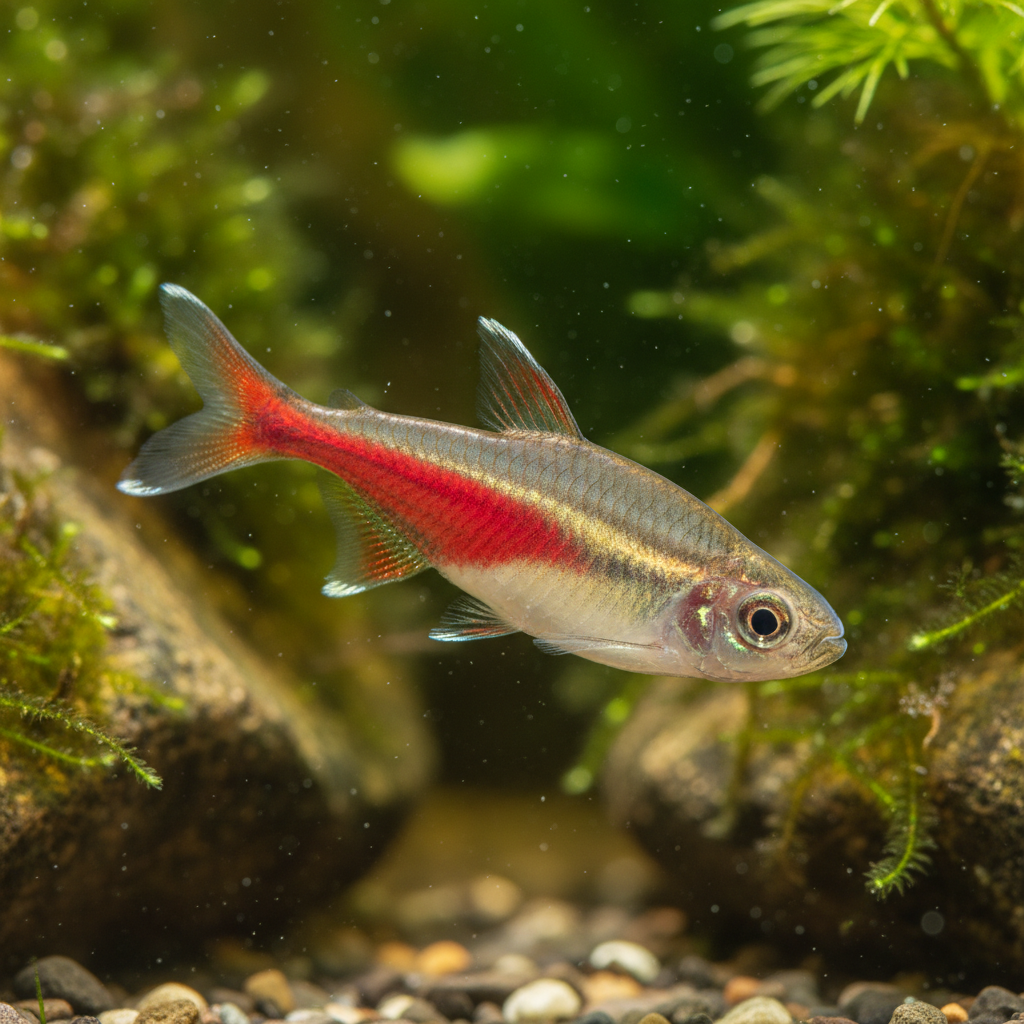 Redstripe Tetra: Hyphessobrycon amapaensis