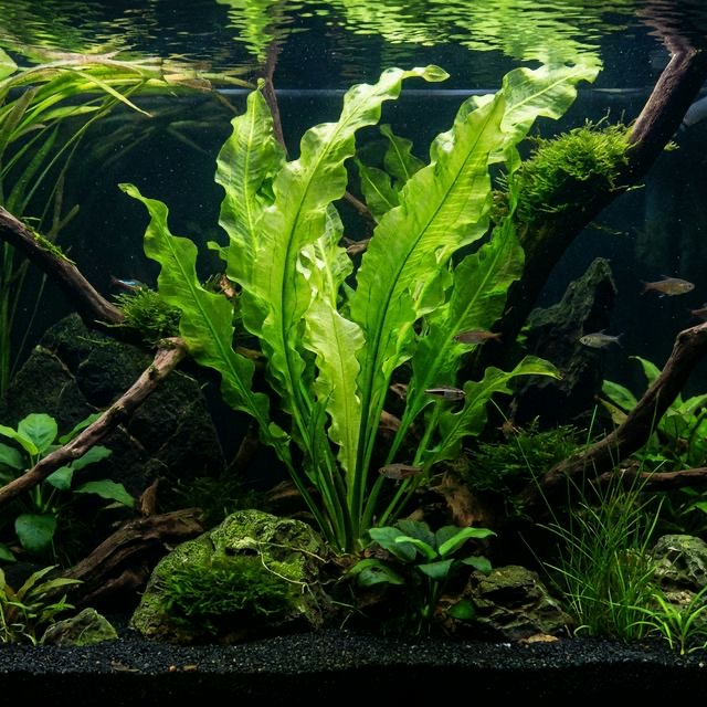 Ruffled Sword Plant: Aponogeton crispus