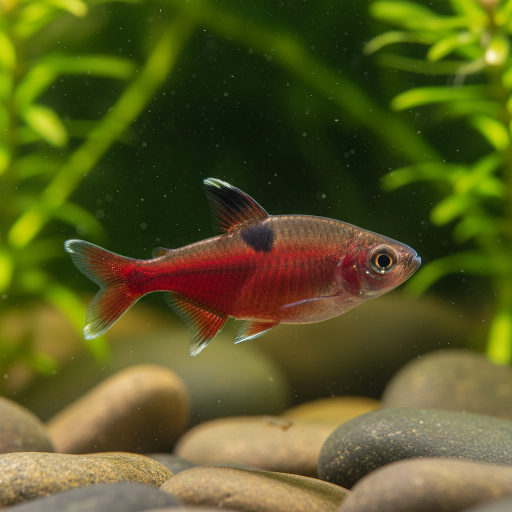 The Serpae Tetra: Hyphessobrycon eques