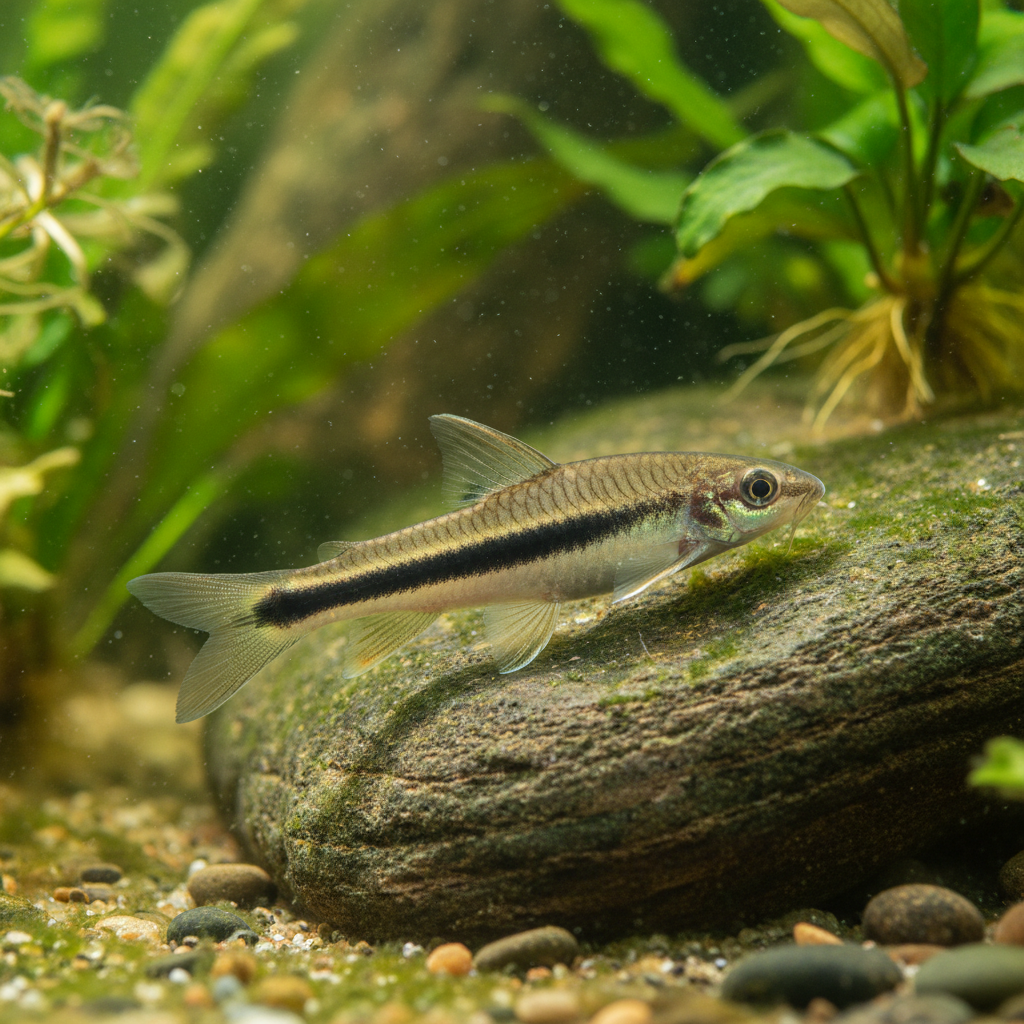 The Siamese Algae Eater: Crossocheilus oblongus