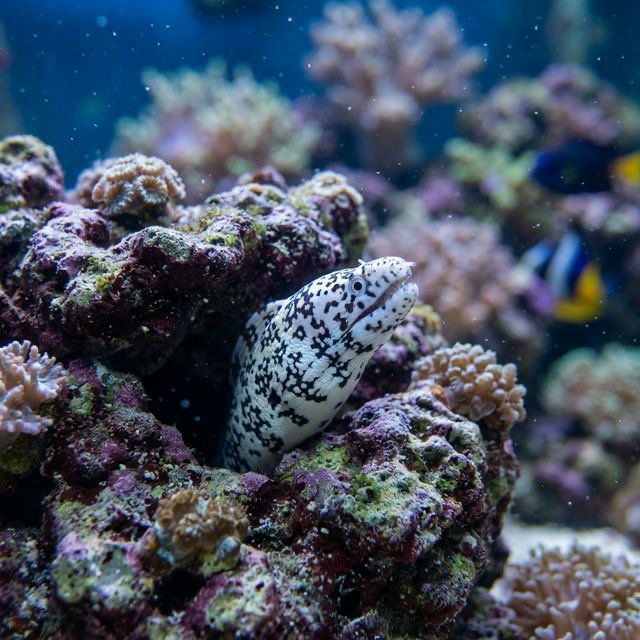 Snowflake Moray Eel: Echidna nebulosa