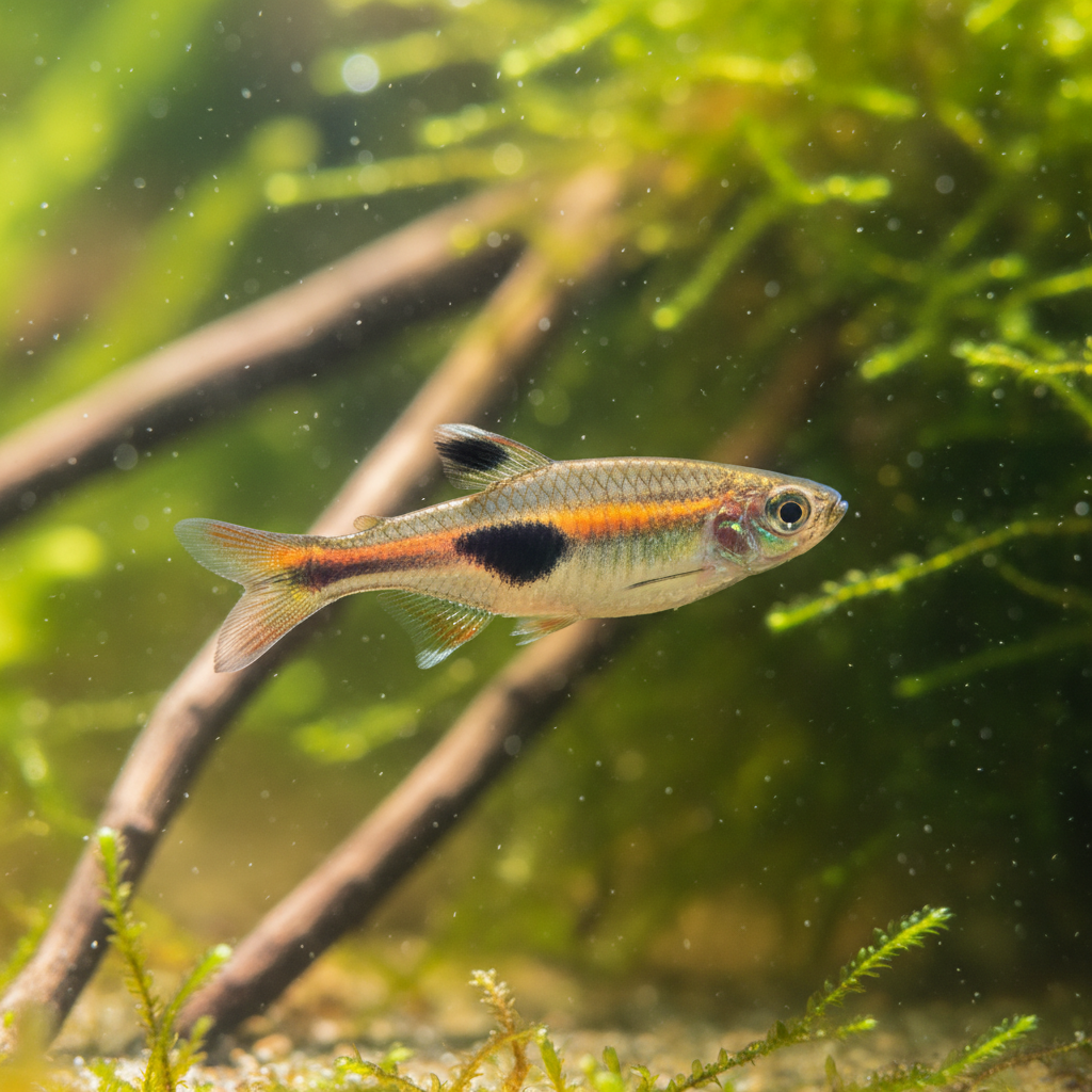 Somphong's Dwarf Rasbora: Trigonostigma somphongsi