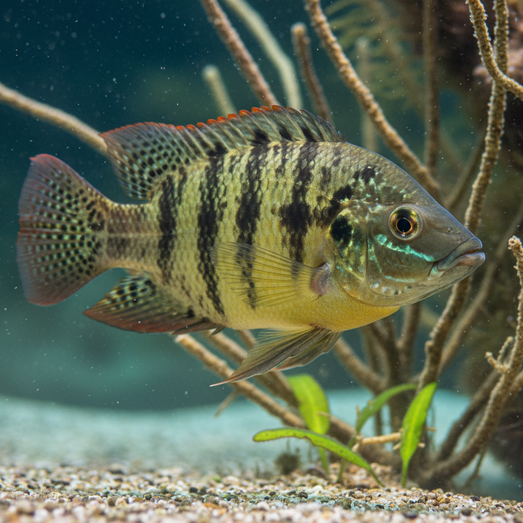 Spotted Tilapia: Pelmatolapia mariae