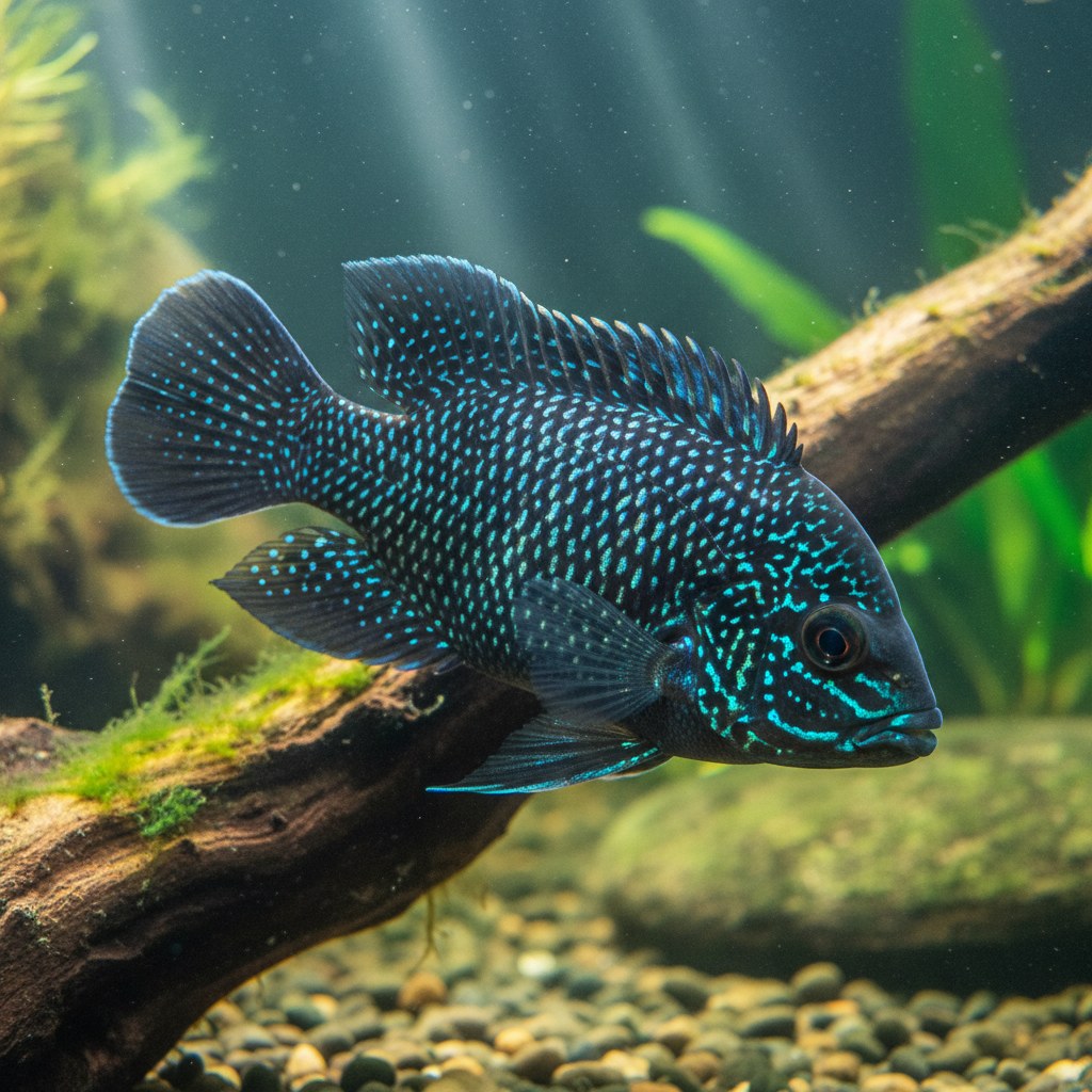 Starry Night Cichlid: Paratilapia polleni