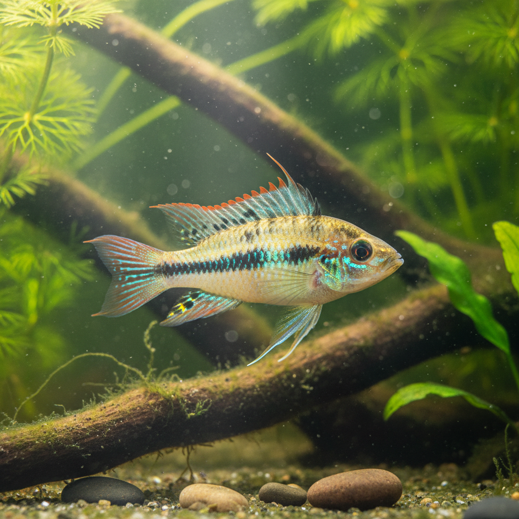 Steindachner's Dwarf Cichlid: Apistogramma steindachneri