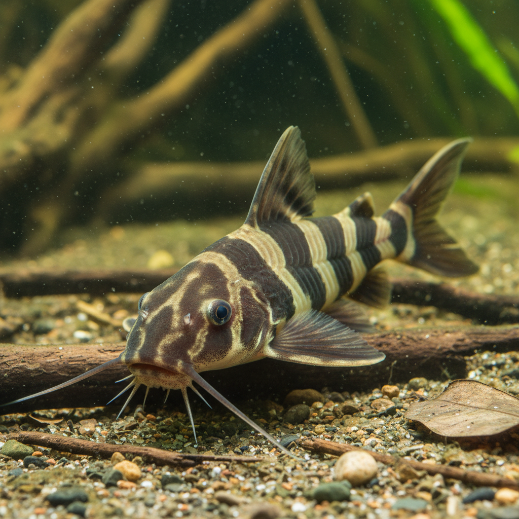 Striped Talking Catfish: Platydoras armatulus
