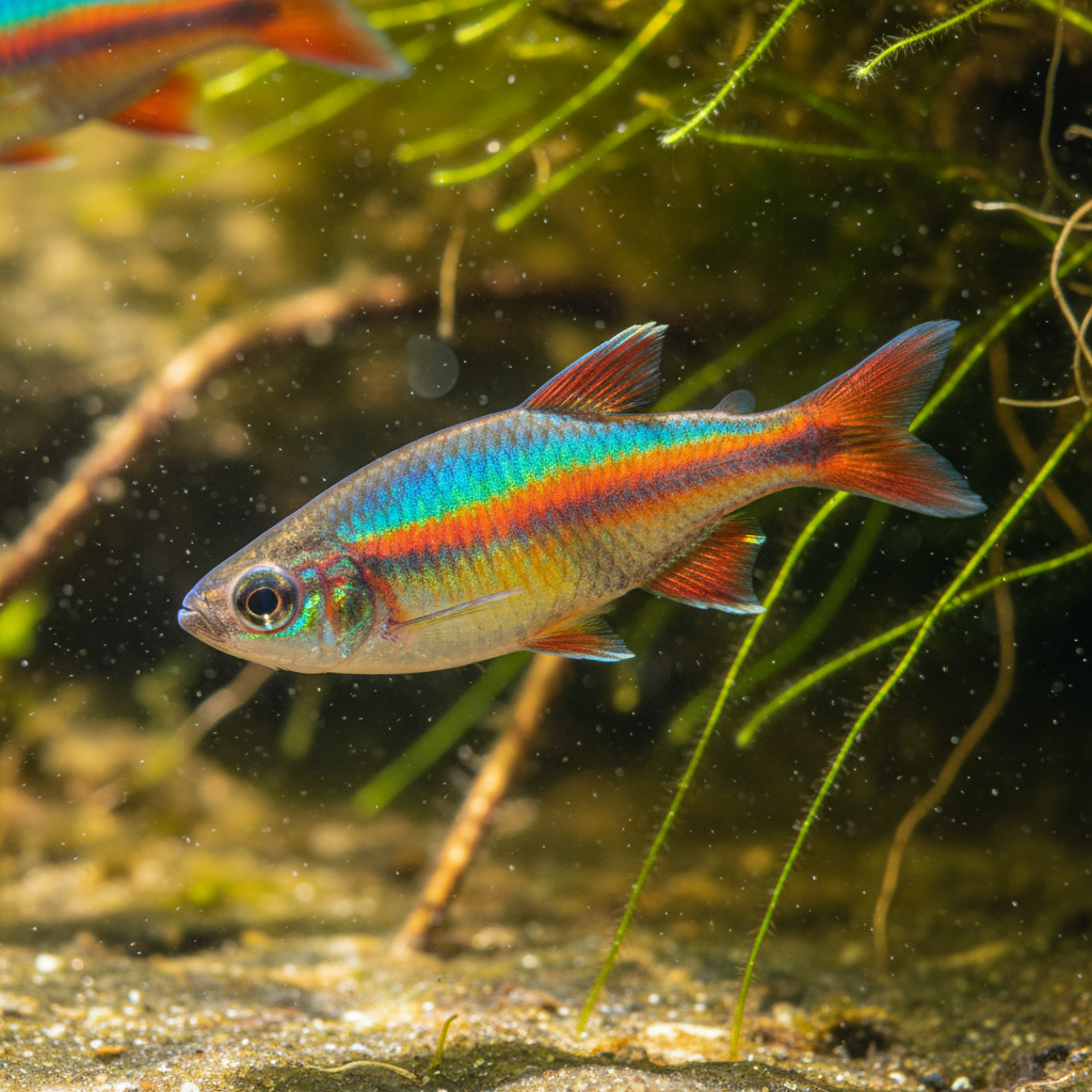 Sunset Dwarf Rainbowfish: Melanotaenia parva