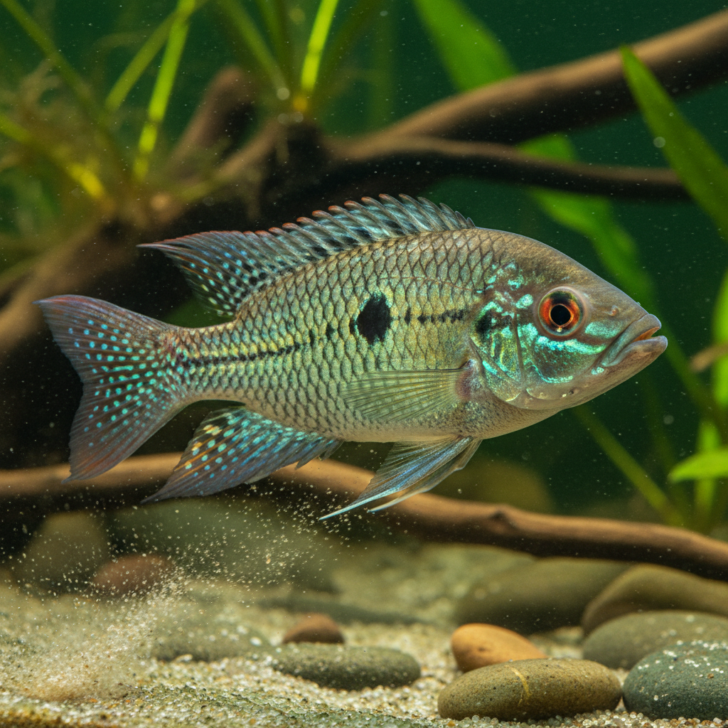 Sven's Eartheater: Geophagus sveni