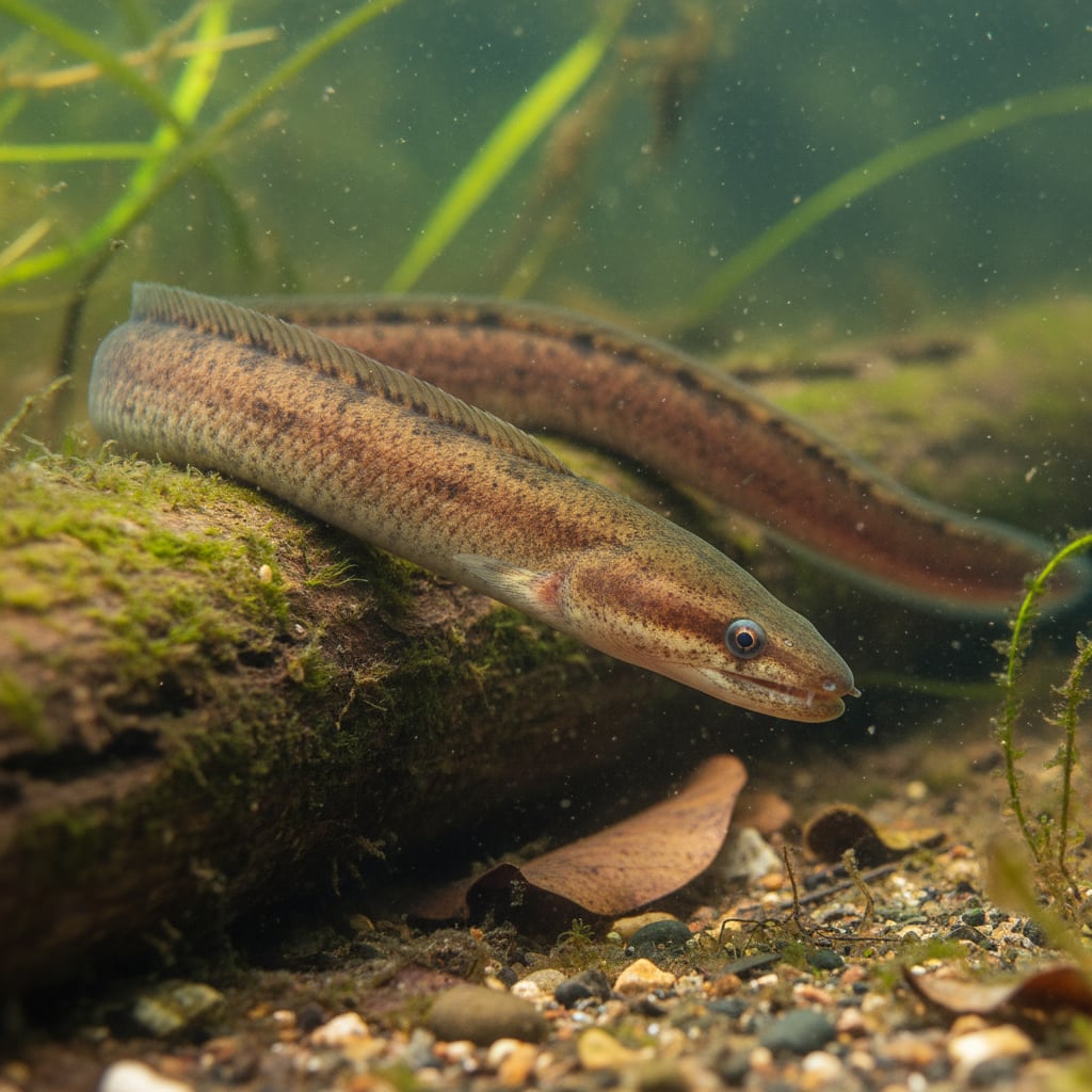 Anguila de pantano: Monopterus albus