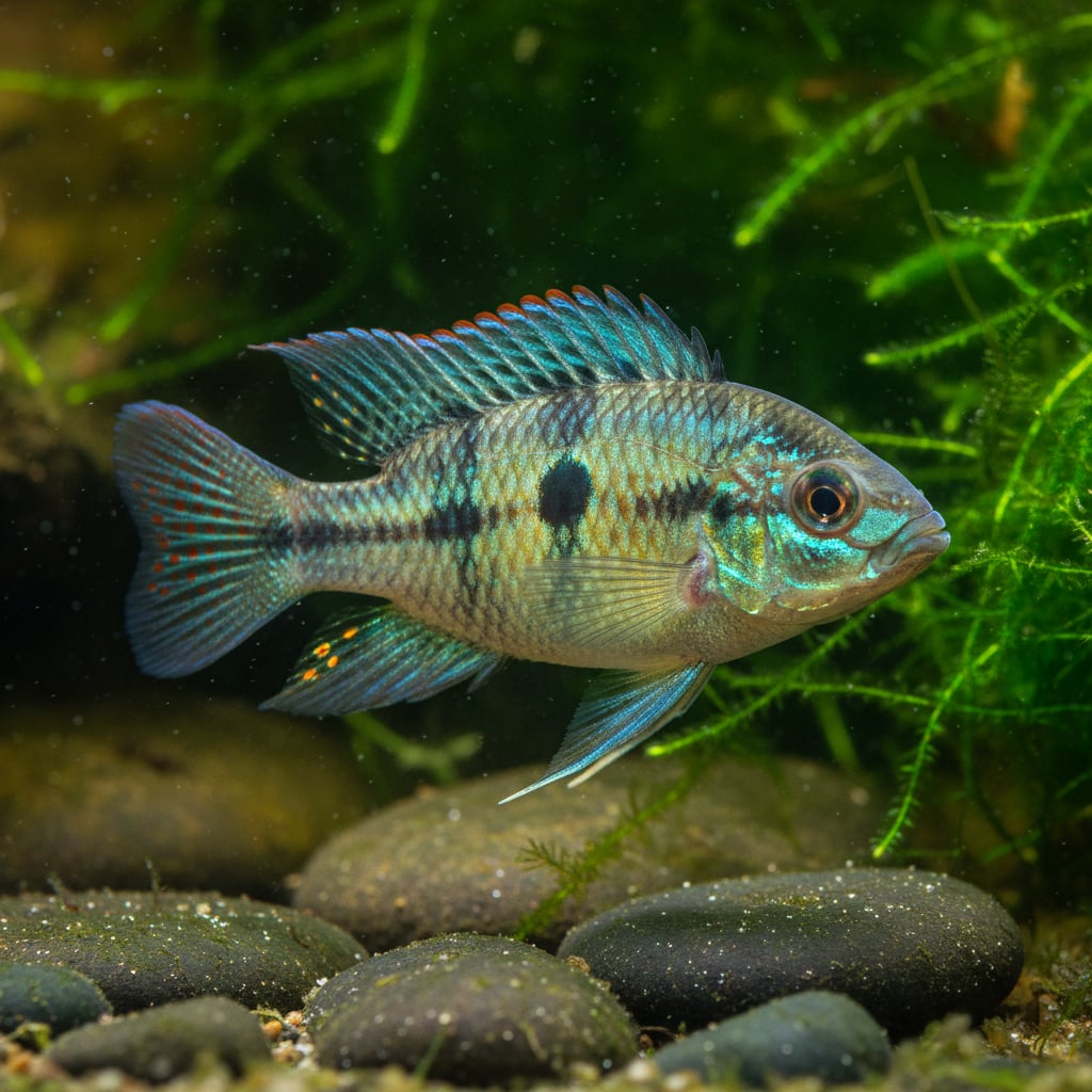 Acara enana de Thayer: Laetacara thayeri