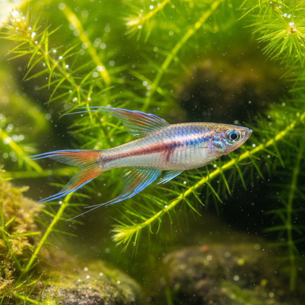 The Threadfin Rainbowfish: Iriatherina werneri
