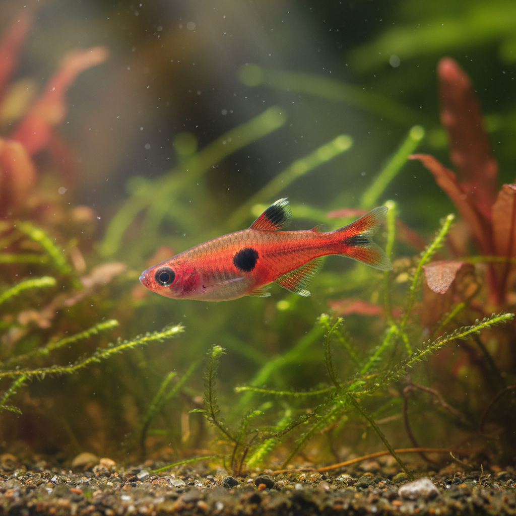 Three Spotted Dwarf Rasbora: Boraras micros
