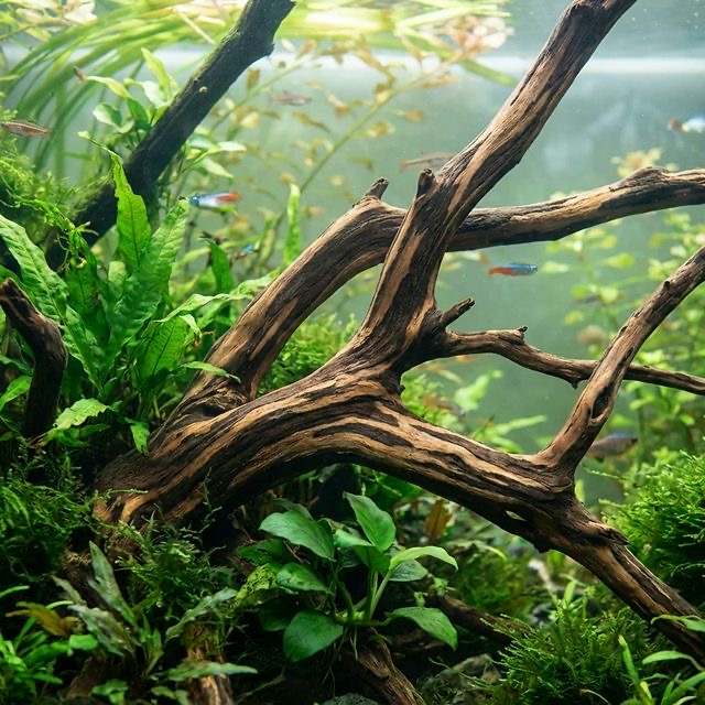 Tiger Wood: Branching Detail