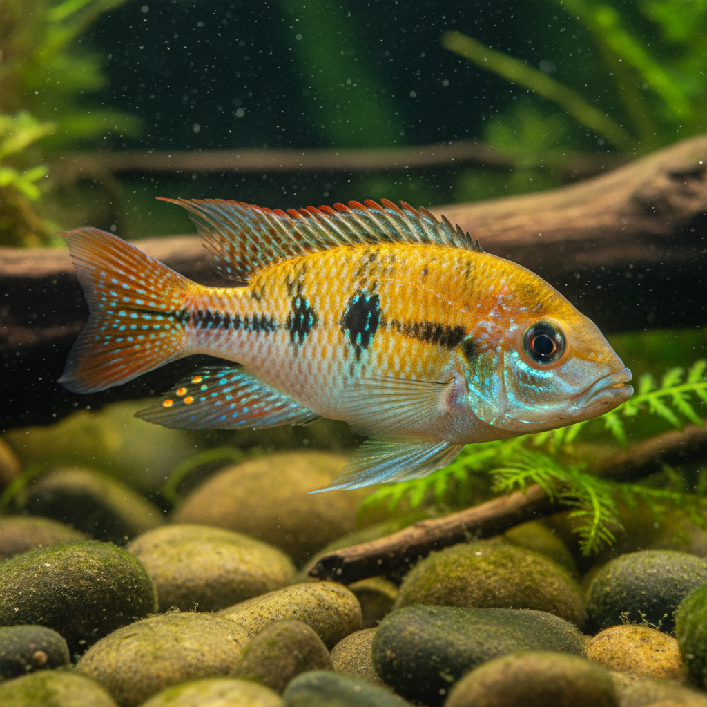 Topaz Cichlid: Amatitlania myrnae