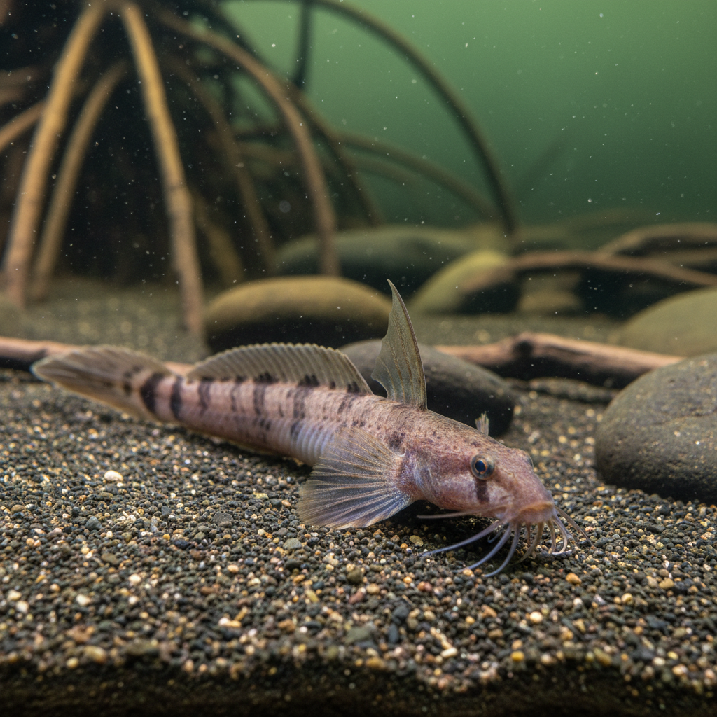 Violet Dragon Goby: Gobioides peruanus