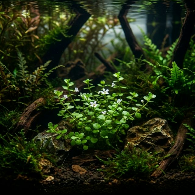 Water Hyssop: Bacopa monnieri