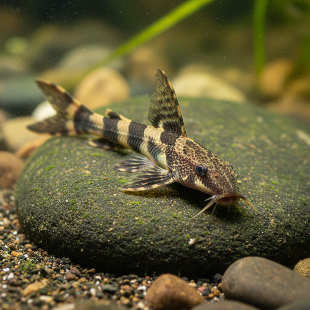 Whiptail Catfish: Rhineloricaria parva