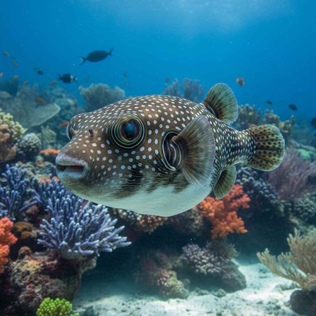 Whitespotted Pufferfish